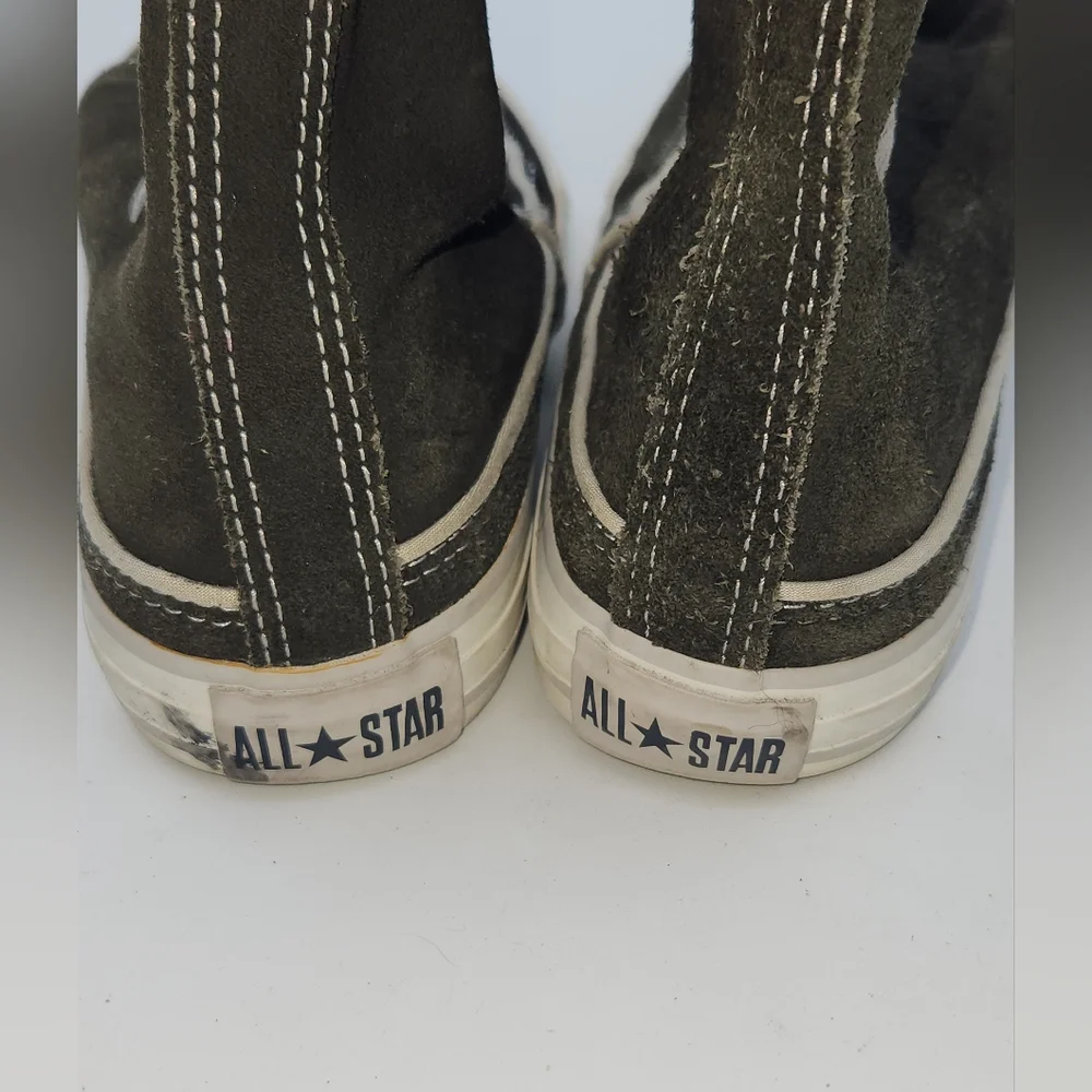 Converse All Star Faux Fur Lined‎ Gray Suede Winter Boots